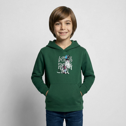 Boa's Hoodie Let's Rock - Flaschengrün