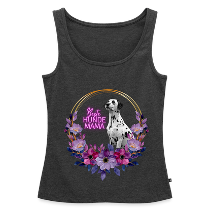 Boa´s Tank Top Premium Beste Hundemama - Anthrazit meliert