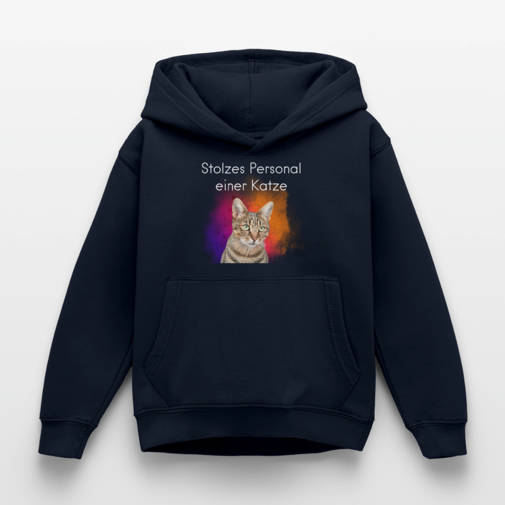 Pedro's Hoodie Stolzes Personal einer Katze White Edition - LiNBW.