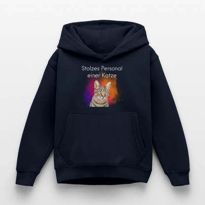 Pedro's Hoodie Stolzes Personal einer Katze White Edition - LiNBW.