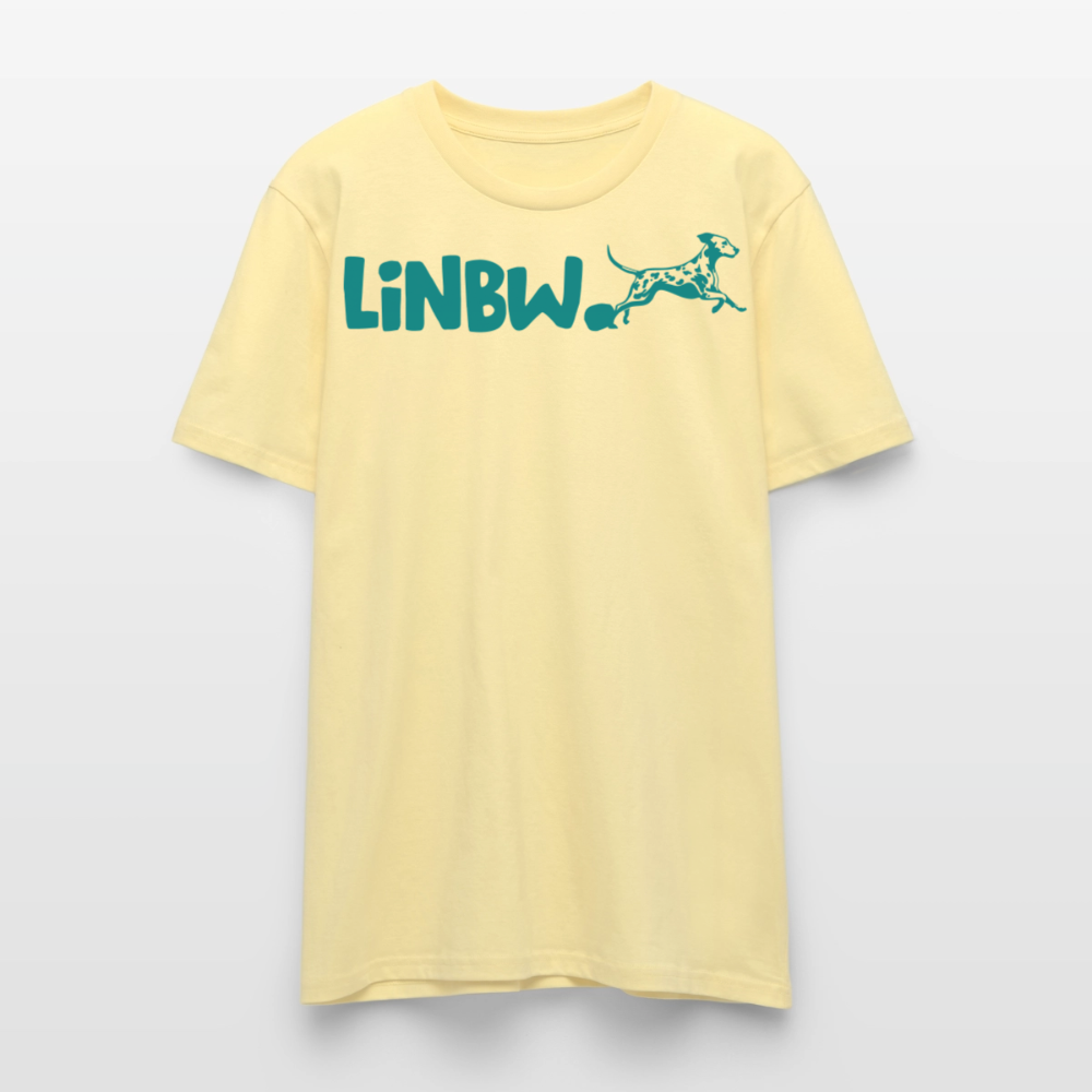 LiNBW. Unisex T-Shirt Premium Crew Blue Edition Life is not just black and white - LiNBW.