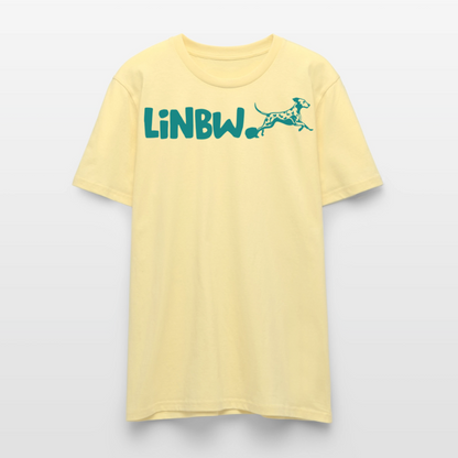 LiNBW. Unisex T-Shirt Premium Crew Blue Edition Life is not just black and white - LiNBW.