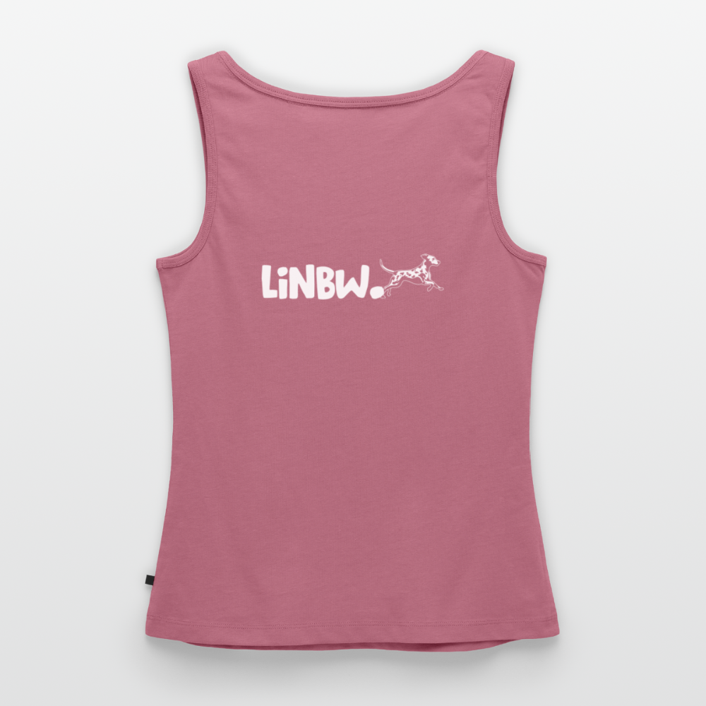 Life is not just black and white Tank Top Premium LiNBW. White Edition - Mauve
