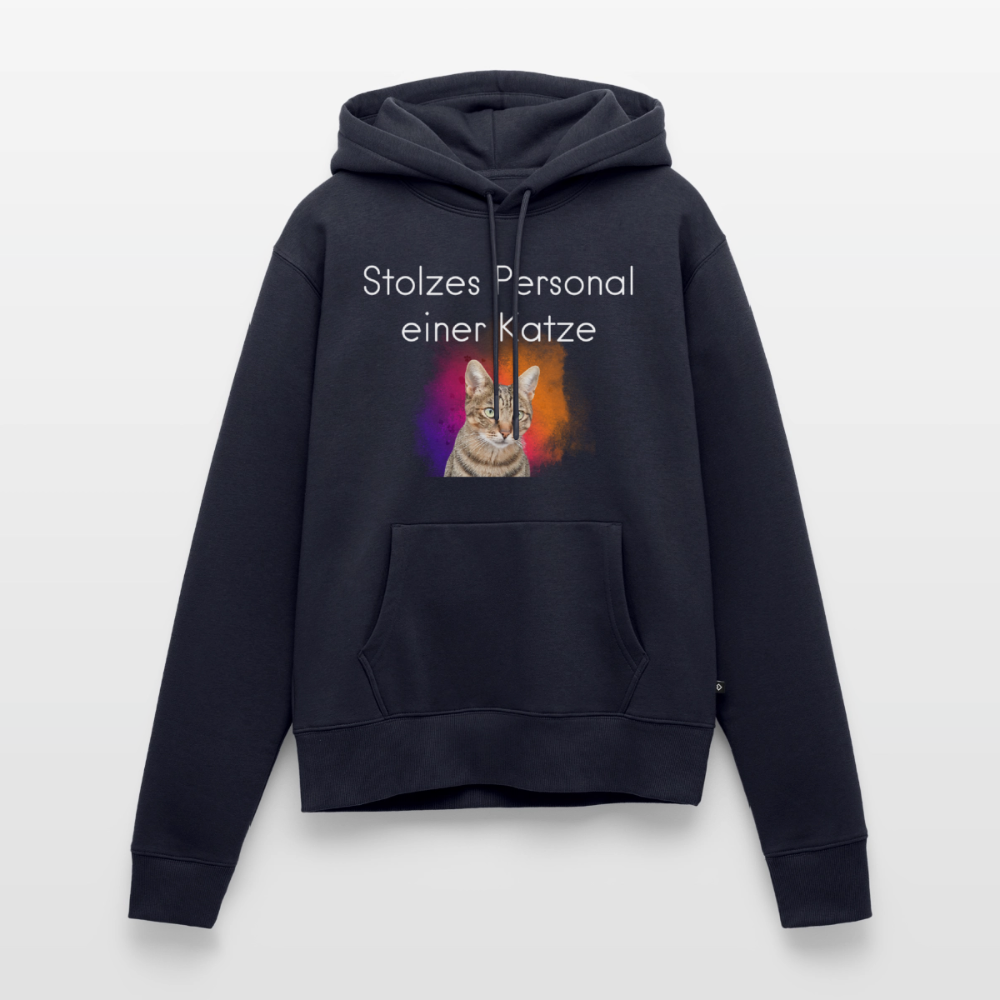 Pedro's Hoodie Stolzes Personal einer Katze White Edition - Navy