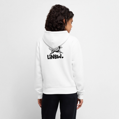 Boa's Hoodie Splash Life is not just black and white Edition Black - Weiß