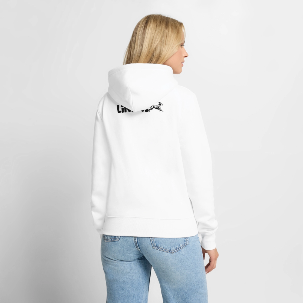 Life is not just black and white Hoodie Black Edition - Weiß