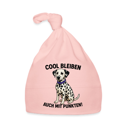Davina´s Baby Mütze Cool bleiben auch mit Punkten - Rosa