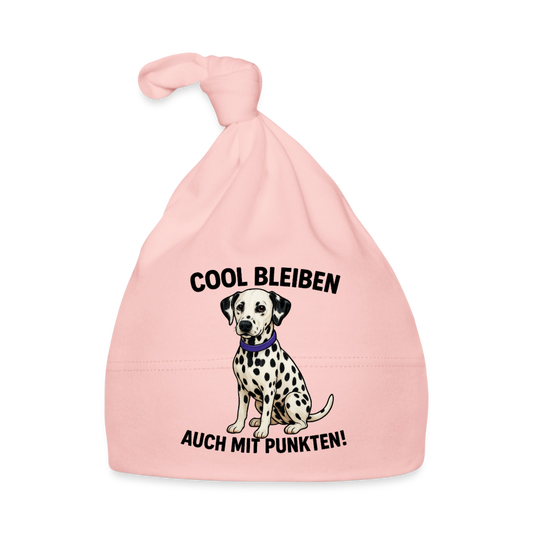 Davina´s Baby Mütze Cool bleiben auch mit Punkten - Rosa