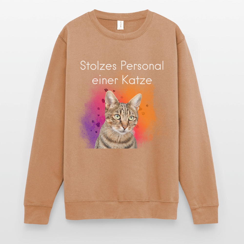 Pedro's Classic Pullover Stolzes Personal einer Katze White Edition - LiNBW.
