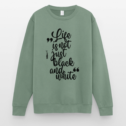 Life is not just black and white Classic Pullover Black Edition - LiNBW.
