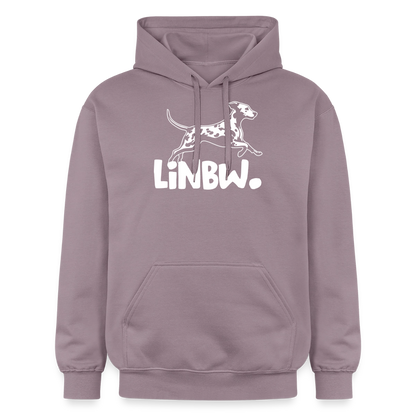 LiNBW. Hoodie White Edition - Lilagrau 