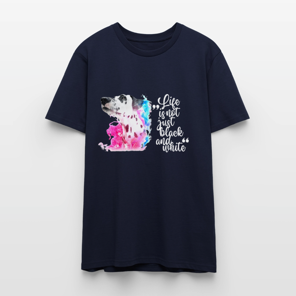 Boa Splash – Bio-Baumwollshirt - Navy