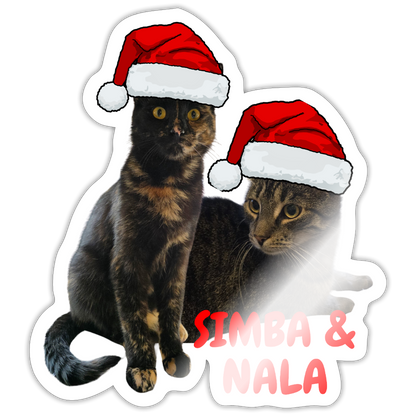 Simba´s und Nala´s Sticker Weihnachtsedition - LiNBW.