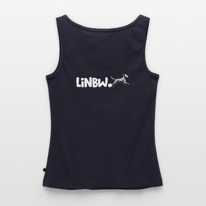 Life is not just black and white Tank Top Premium LiNBW. White Edition - Navy