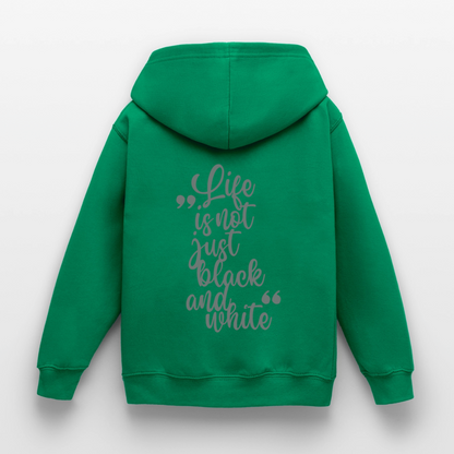 LiNBW. Crew Hoodie Life is not just black and white Edition Grey - LiNBW.