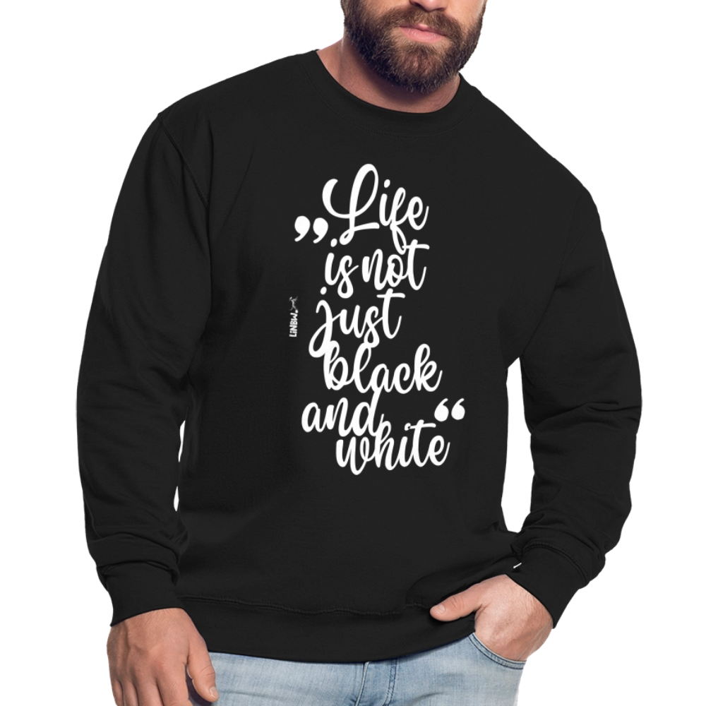 Life is not just black and white Classic Pullover White Edition - LiNBW.