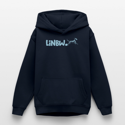 LiNBW. Crew Hoodie Life is not just black and white Edition Blue - LiNBW.