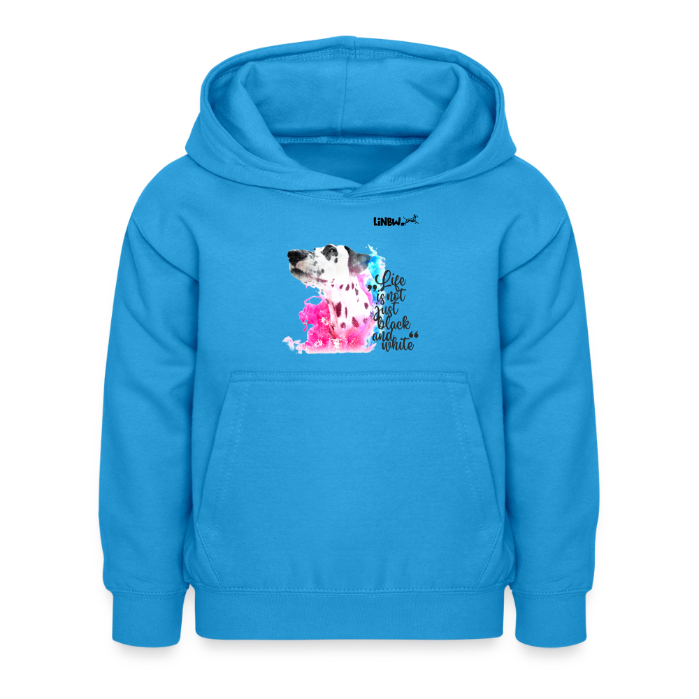 Boa's Hoodie Splash Life is not just black and white Edition Black - LiNBW.