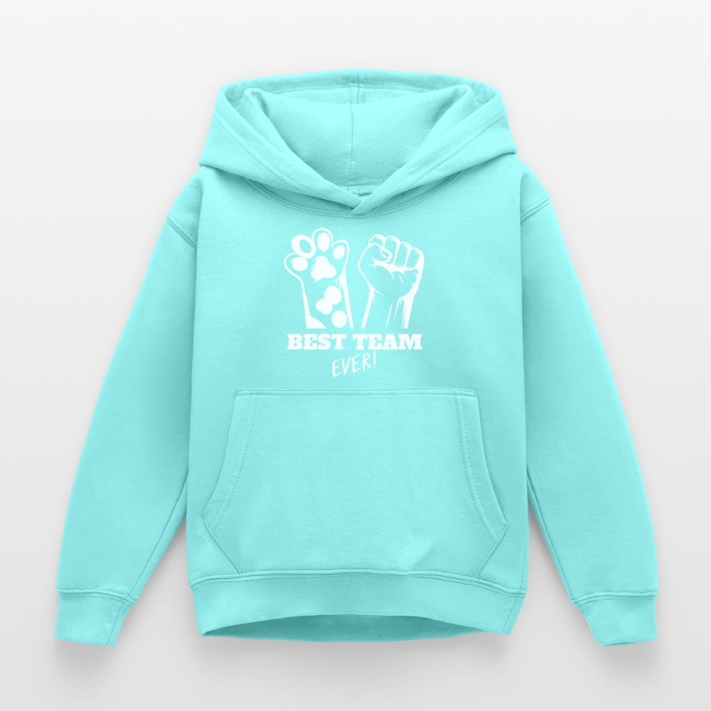 Best Team Ever  Hoodie White Edition - Pfefferminze