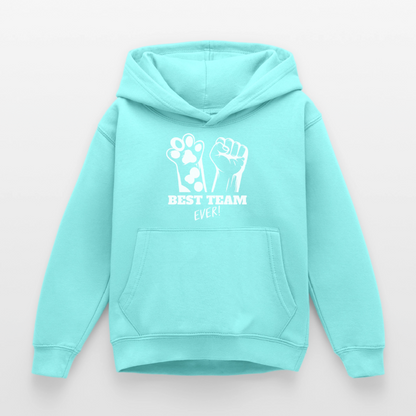 Best Team Ever  Hoodie White Edition - Pfefferminze