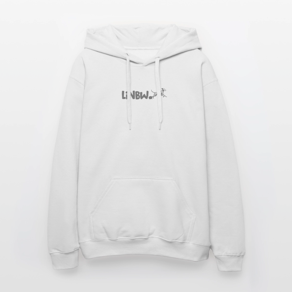 LiNBW. Crew Hoodie Grey Edition Life is not just black and white - Weiß