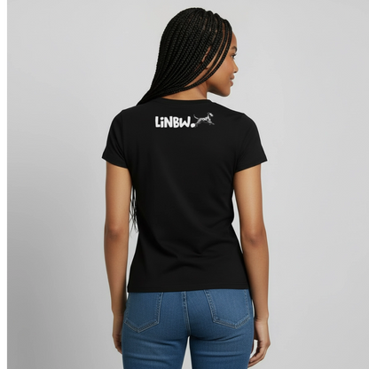 Life is not just black and white T-Shirt White Edition - Schwarz