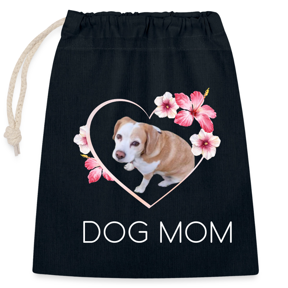 Luna´s Baumwollbeutel DOG MOM - Navy