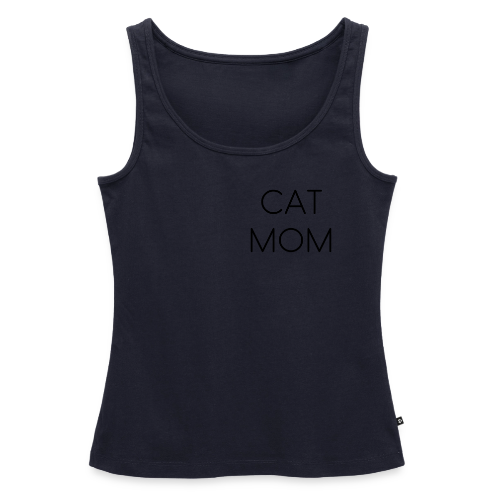 Pedro´s Tank Top Premium Stolzes Personal einer Katze CAT MOM Black Edition - Navy