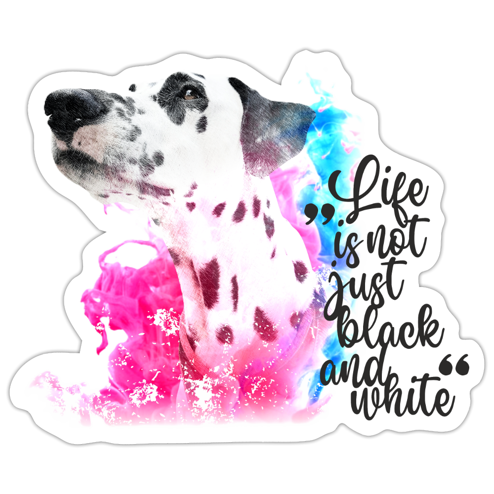 Boa´s Sticker Splash Edition Life is not just black and white - LiNBW.