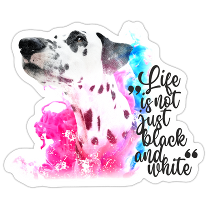 Boa´s Sticker Splash Edition Life is not just black and white - LiNBW.