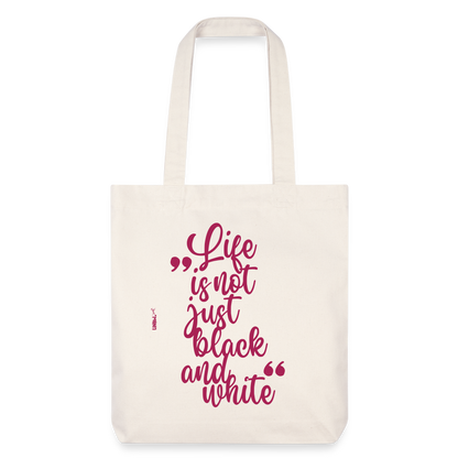 Life is not just black and white Stoffbeutel Pink Edition - LiNBW.
