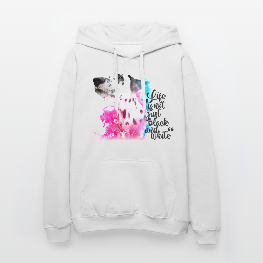 Boa's Hoodie Splash Life is not just black and white Edition Black - LiNBW.
