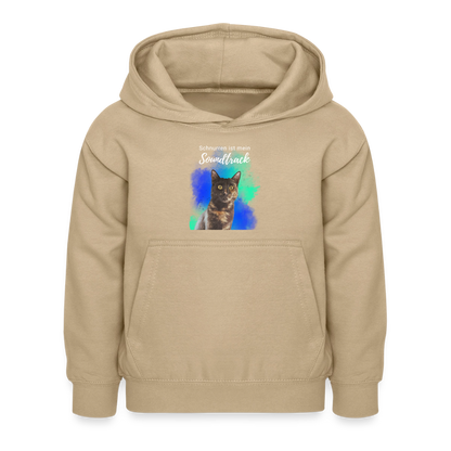 Nala's Hoodie Schnurren ist mein Soundtrack White Edition - LiNBW.