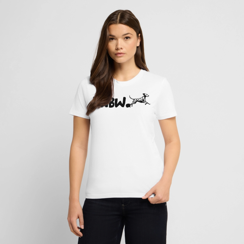 LiNBW. Unisex T-Shirt Premium Crew Black Edition Life is not just black and white - LiNBW.