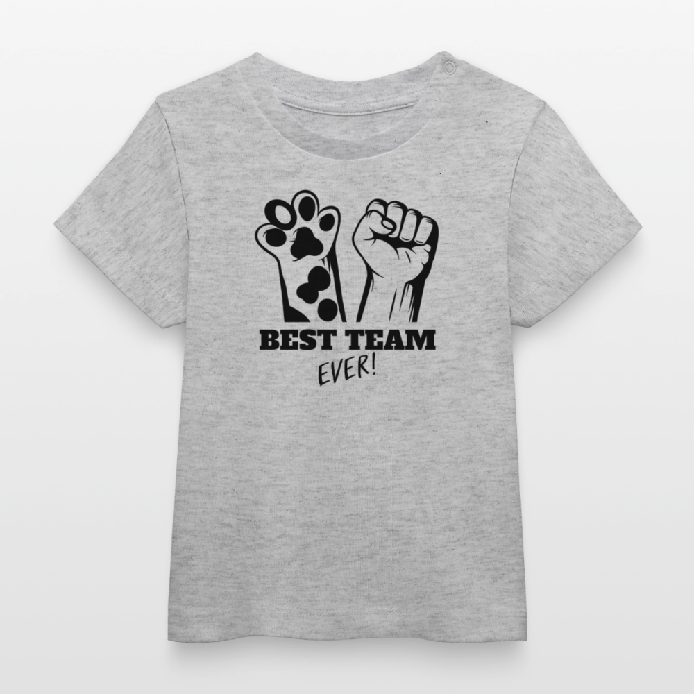 Best Team Ever T-Shirt Black Edition - Grau meliert
