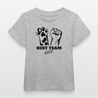 Best Team Ever T-Shirt Black Edition - Grau meliert