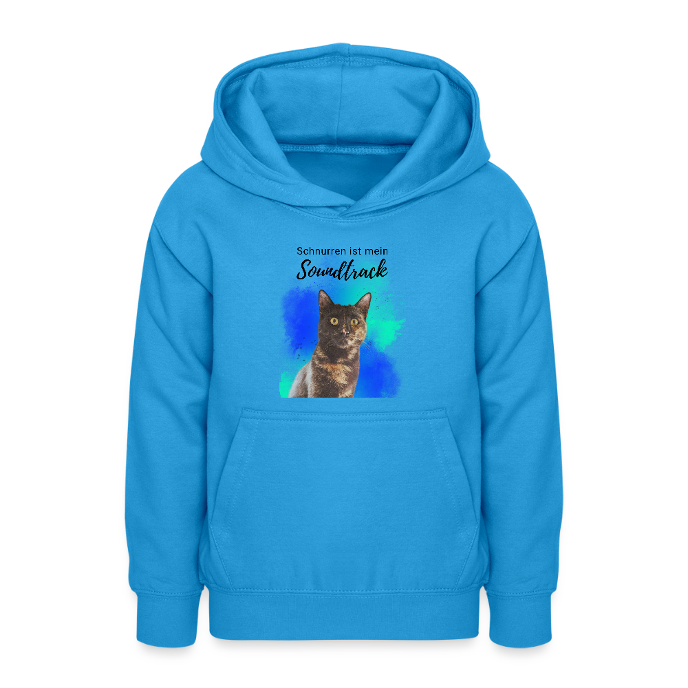 Teenager Hoodie - Meeresblau