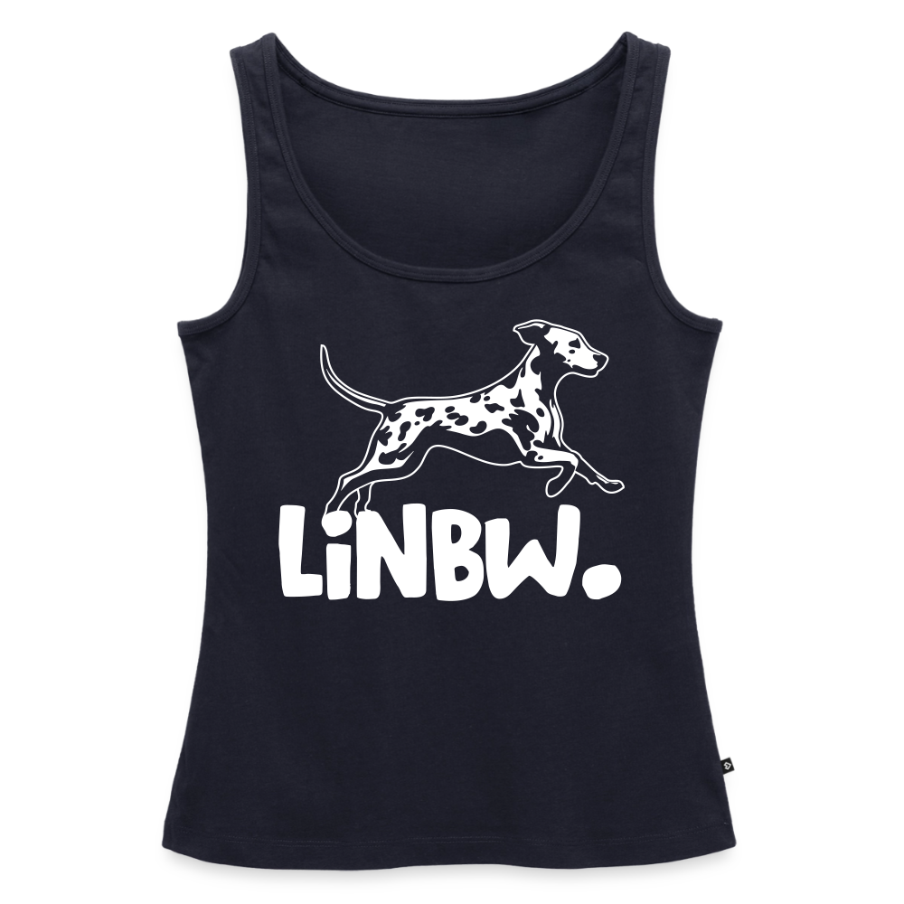 LiNBW. Tank Top Premium White Edition - Navy