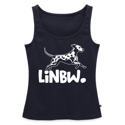LiNBW. Tank Top Premium White Edition - Navy