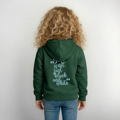 LiNBW. Crew Hoodie Life is not just black and white Edition Blue - LiNBW.