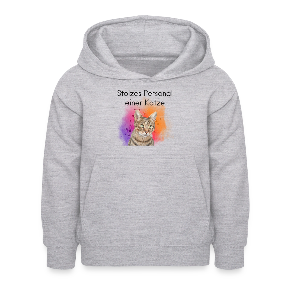 Pedro's Hoodie Stolzes Personal einer Katze Black Edition - LiNBW.