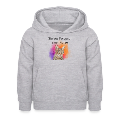 Pedro's Hoodie Stolzes Personal einer Katze Black Edition - LiNBW.