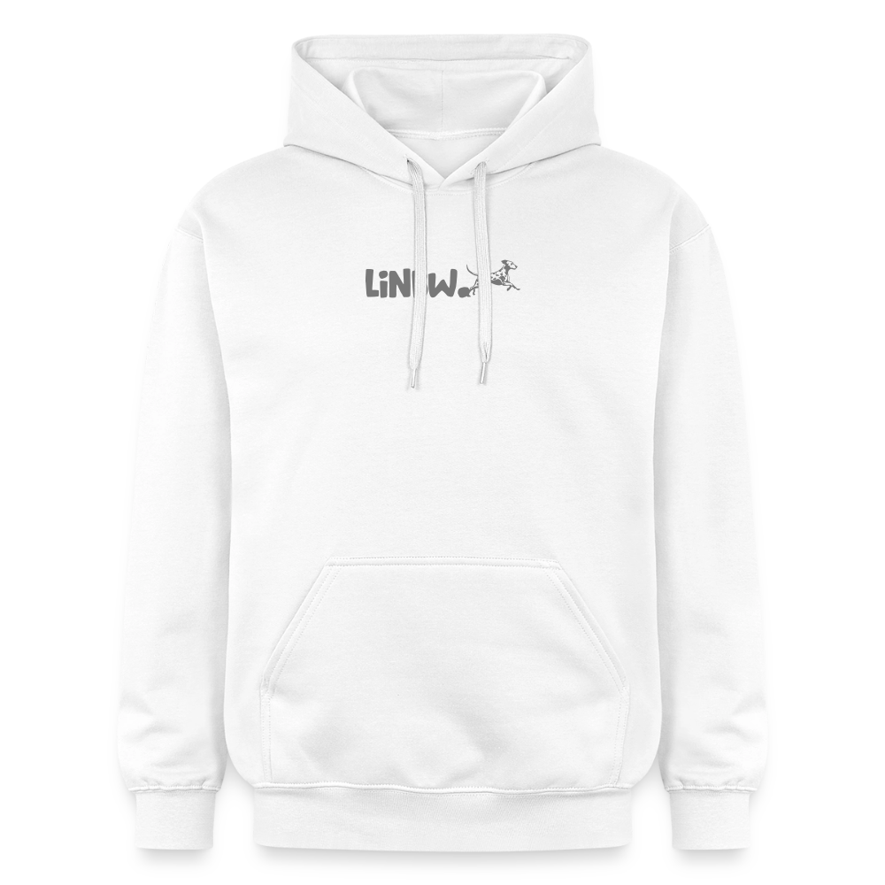 LiNBW. Crew Hoodie Grey Edition Life is not just black and white - Weiß