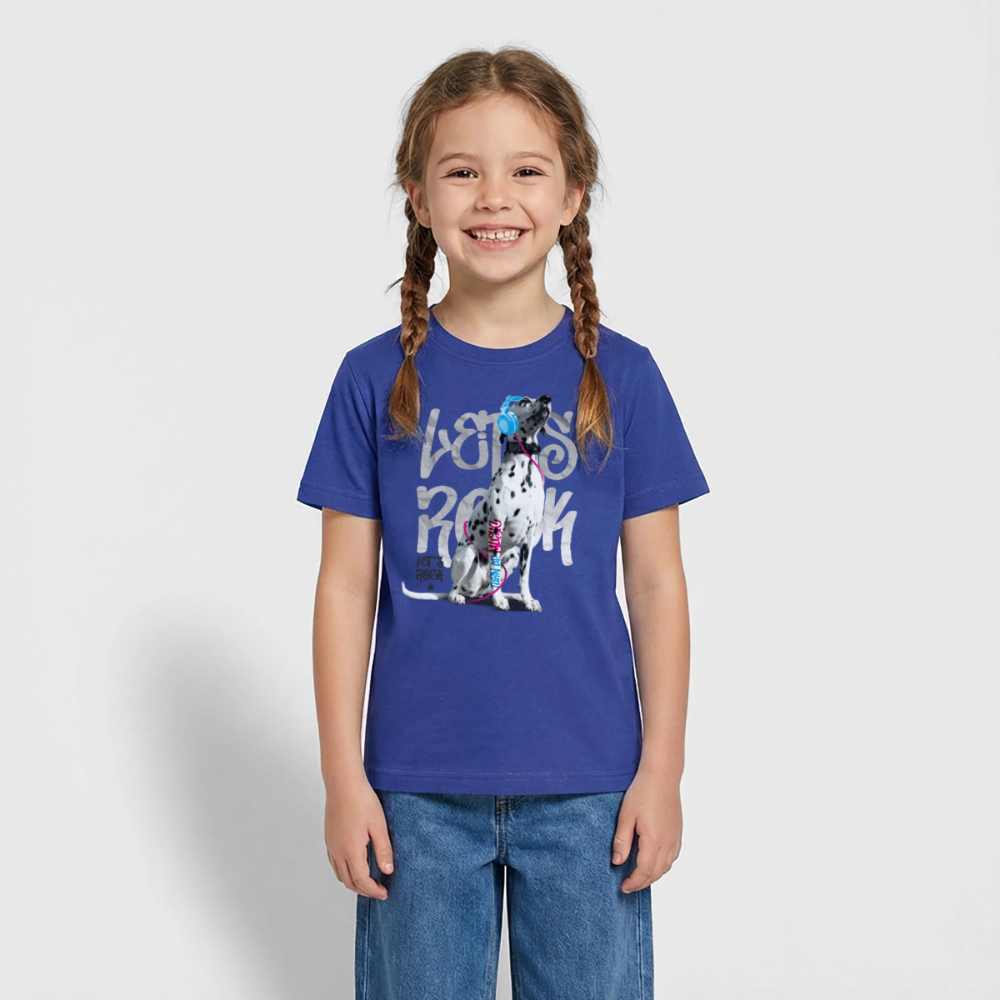 Boa's T-Shirt Let's Rock - Royalblau