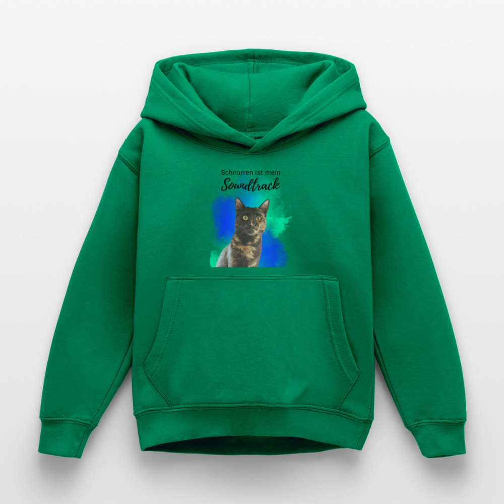Nala's Hoodie Schnurren ist mein Soundtrack Black Edition - LiNBW.