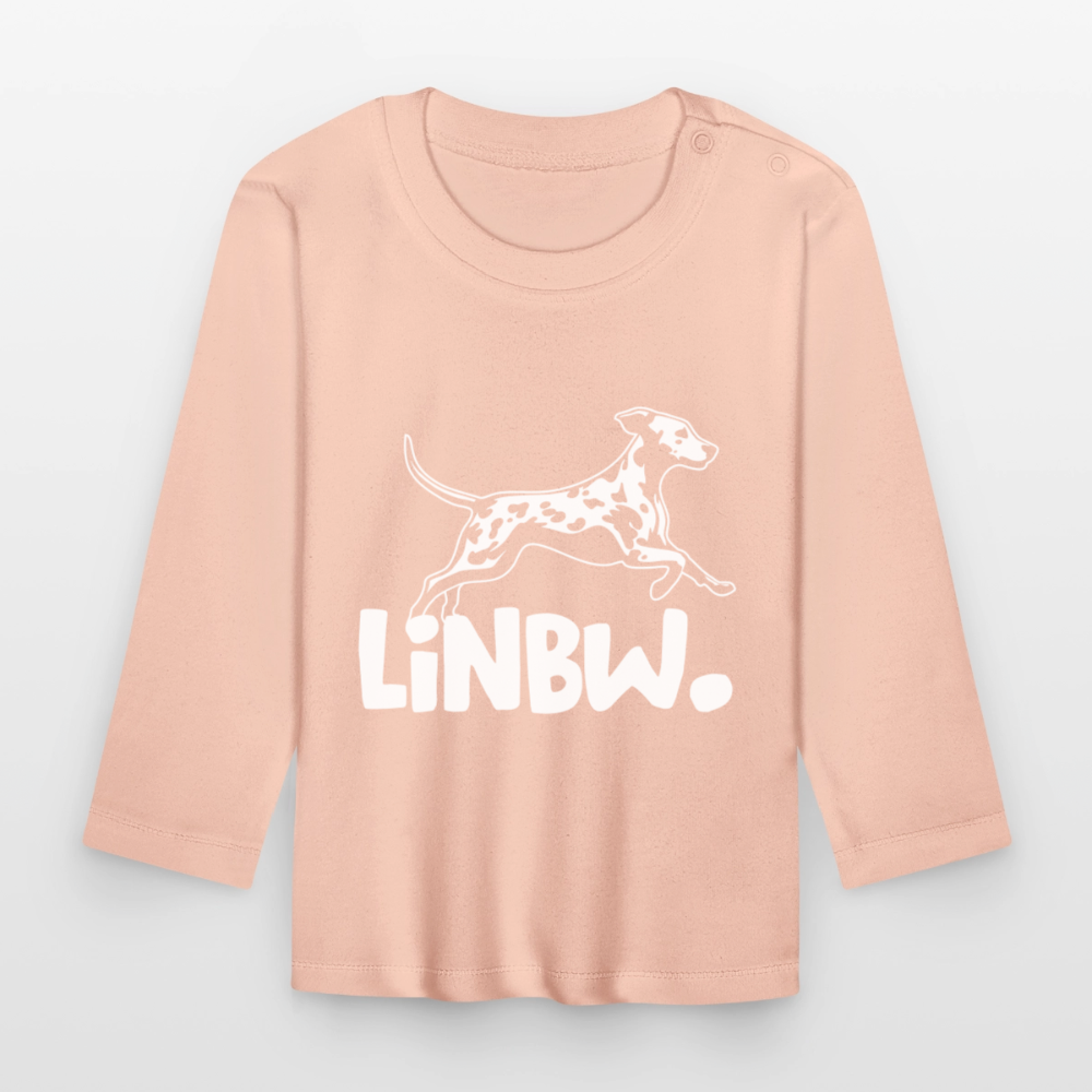 LiNBW. Langarmshirt White Edition - Kristallrosa