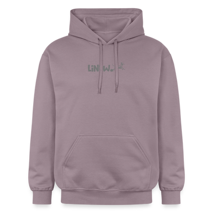 LiNBW. Crew Hoodie Grey Edition Life is not just black and white - Lilagrau 