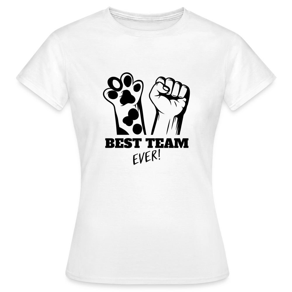 Best Team Ever T-Shirt Black Edition - Weiß