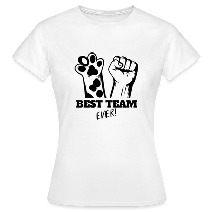 Best Team Ever T-Shirt Black Edition - Weiß