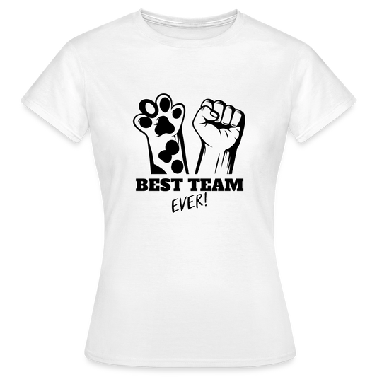 Best Team Ever T-Shirt Black Edition - Weiß